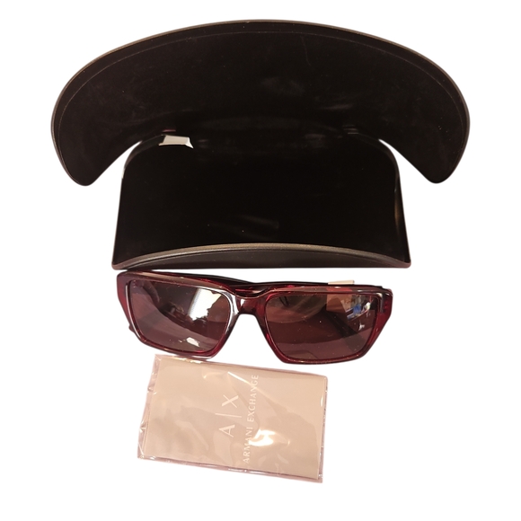 Armani Exchange Emporio Woman Stylish Red Sunglasses main image 6